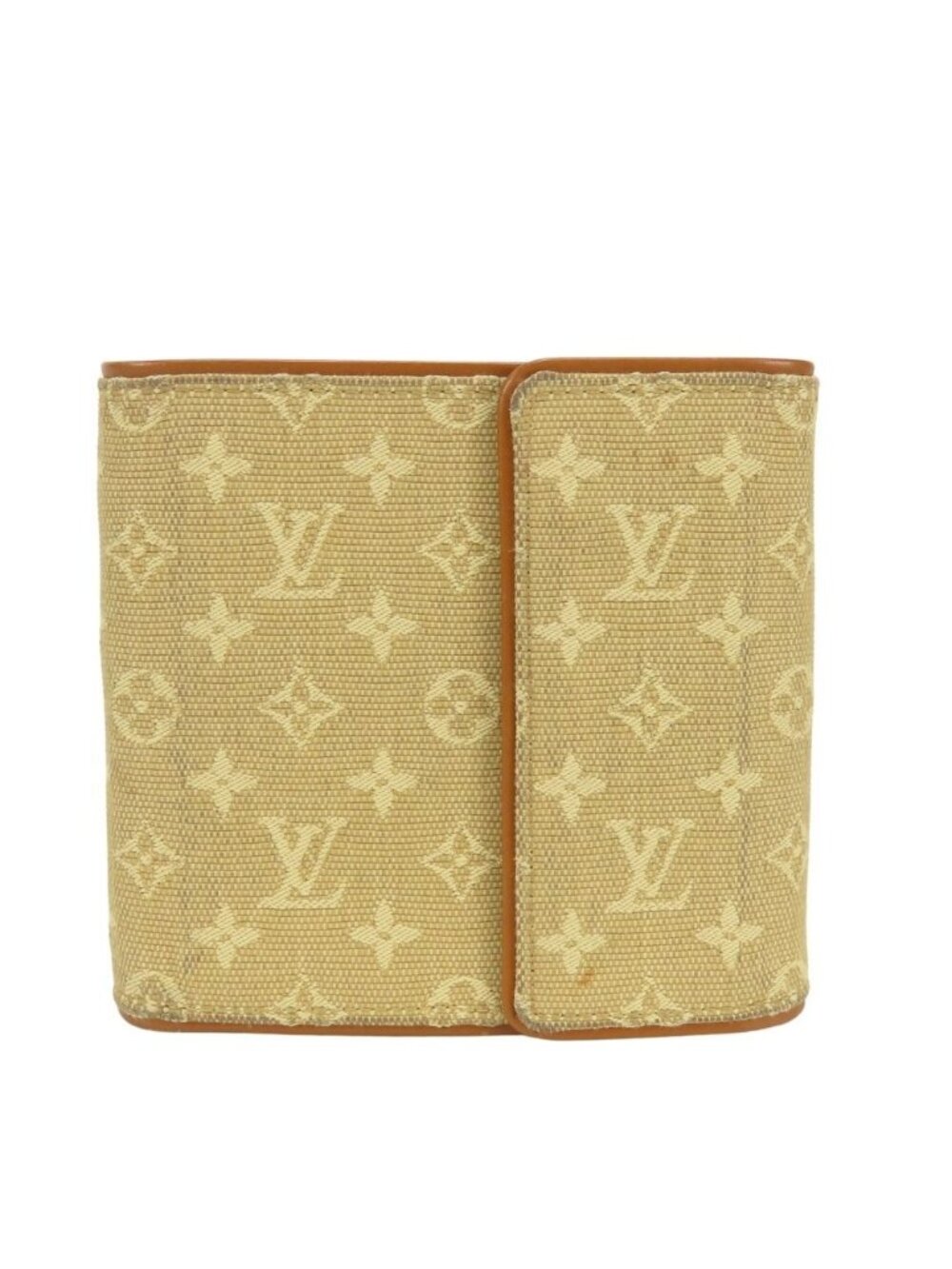 Louis Vuitton Trifold Wallet Portefeuille Cartes Credit Monet Monogram Mini